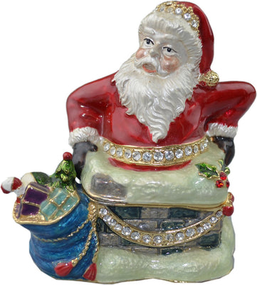 Bridgman - Hidden Treasures - Santa in Chimney - Natural Pet Foods