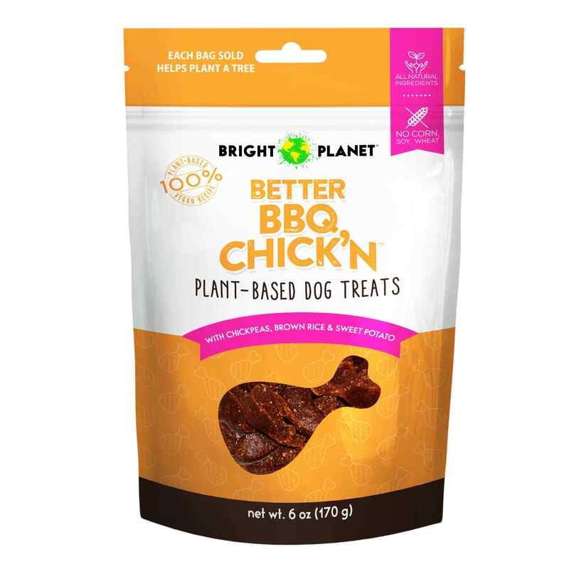 Bright Planet Better BBQ Chick'n Plant Based Treat - Natural Pet Foods