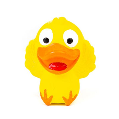 Bud-Z Latex Duckling Squeaker Yellow Dog 3.5 - Natural Pet Foods