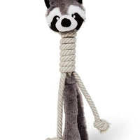Bud-Z Racoon Plush With Cotton Long Neck Dog 15" - Natural Pet Foods