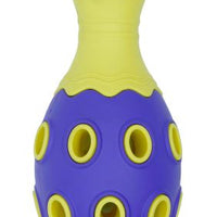 Bud-Z Rubber Astro Bowling Pin Yellow Dog 6" - Natural Pet Foods