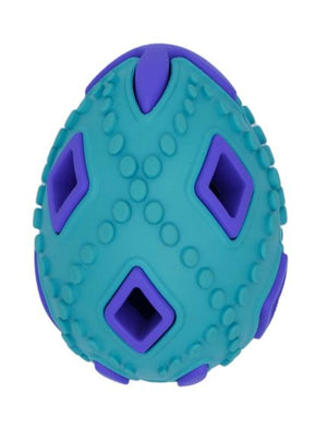 Bud-Z Rubber Astro Egg Blue Dog 2.5" - Natural Pet Foods