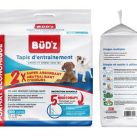 Bud'z Disposable Puppy Pad Dog 100PC SALE - Natural Pet Foods