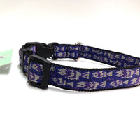 Canine Equipment Clip Collar - Purple Fish - Natural Pet Foods