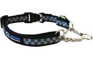 Canine Equipment Quick Release Martingale Collar - Checkerboard - Natural Pet Foods