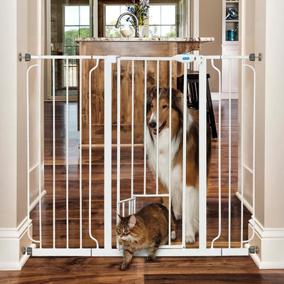 Carlson Expandable Extra Tall Pet Gate with Slide Handle SALE