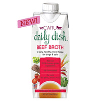 Caru Daily Dish Beef Broth - Natural Pet Foods