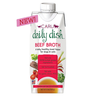 Caru Daily Dish Beef Broth - Natural Pet Foods
