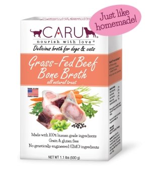 Caru Grass - Fed Beef Bone Broth 1.1 l - Natural Pet Foods