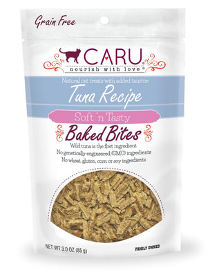 Caru Natural Tuna Recipe Bites for Cats 3 oz (NEW) - Natural Pet Foods