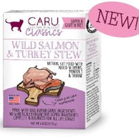 Caru Natural Wild Salmon & Turkey Stew for Cats 6 oz (NEW) - Natural Pet Foods
