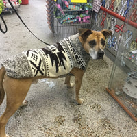 Chilly Dog Sweater - Rustic Aztec - SALE - Natural Pet Foods