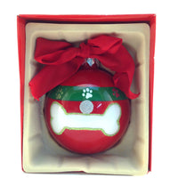 Christmas Balls Ornament - Personalized Bone SALE - Natural Pet Foods