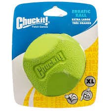 Chuckit Erratic Ball - (1 pack) Dog Toys - Natural Pet Foods