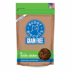 Cloud Star - Buddy Biscuit - Soft & Chewy Cat Treats - Tender Chicken - Natural Pet Foods