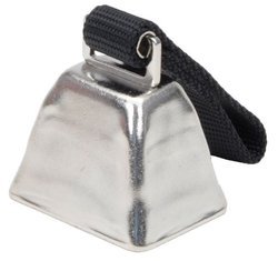 Coastal Remington® Nickel Cow Bell for Dogs Small - Natural Pet Foods