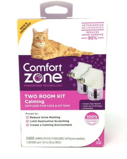 Comfort Zone Two Room Kit Calming Diffuser For Cats | Natural Pet Foods