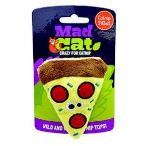 Cosmic Pet Mad Cat Cat Toy Pepurroni Pizza - Natural Pet Foods