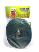 Cotton Web Training Leash - Green - Natural Pet Foods