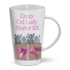 Crazy Cat Lady Starter Kit Latte Mug - Natural Pet Foods