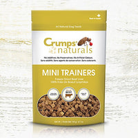 Crump's Naturals - Mini Trainers - Freeze Dried Beef Dog Treats - Natural Pet Foods