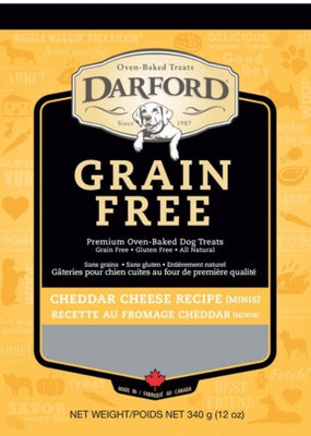 Darford - Grain Free Cheddar Cheese Dog Treats 340g - Natural Pet Foods