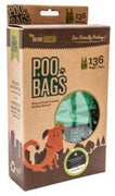 Define Planet Poo Bags T-Shirt Style Pack 136 Easy-Tie Handle Bags - Natural Pet Foods