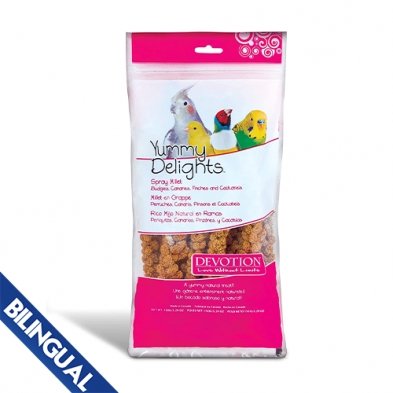 Devotion™ Yummy Delights Spray Millet 150 gm Bird Treat - Natural Pet Foods