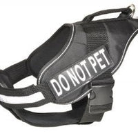 Dog Line Removable Velcro Patch - Do Not Pet" - Natural Pet Foods