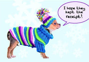 Dog Speak Christmas Cards - Ugly Sweater - Natural Pet Foods