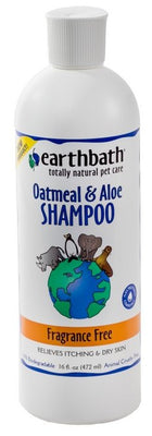 Earthbath - Oatmeal & Aloe Shampoo, Fragrance Free - Natural Pet Foods