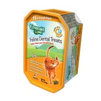 Emerald Pet Feline Dental Treats Chicken tub 11 oz - Natural Pet Foods