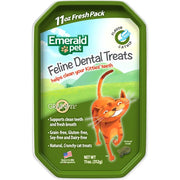 Emerald Pet Feline Dental Treats Catnip Tub 11 oz
