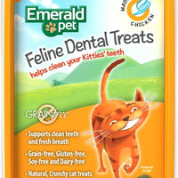 Emerald Pet Feline Dental Treats Chicken Tub 11 oz
