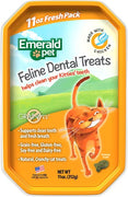 Emerald Pet Feline Dental Treats Chicken Tub 11 oz