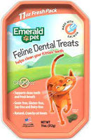 Emerald Pet Feline Dental Treats Salmon Tub 11 oz