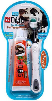 Ez Dog Triple Pet Dental Kit For Large Breeds - Natural Pet Foods