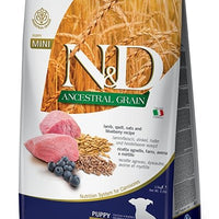 Farmina Ancestral Grain Lamb & Blueberry Mini-Puppy Dry Dog Foods - Natural Pet Foods