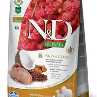 Farmina Skin & Coat Quail Quinoa & Coconut Dry Dog Food - Natural Pet Foods