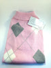 Fetchwear Pink Plaid Sweater - Natural Pet Foods