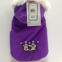 Fetchwear Purple Crown Coat SALE - Natural Pet Foods