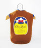 Fetchwear Summer T Shirt - Chien Royale Brown SALE - Natural Pet Foods