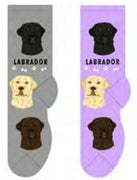 Foozys Crew Socks - Labrador Retriever SALE - Natural Pet Foods