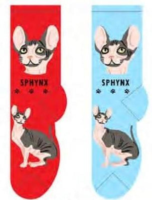 Foozys Crew Socks - Sphynx - Natural Pet Foods