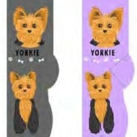 Foozys Crew Socks - Yorkie SALE - Natural Pet Foods