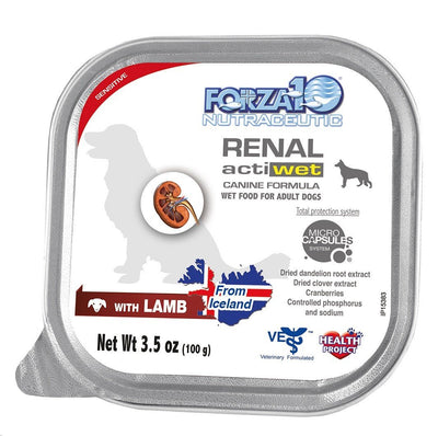 Forza 10 - Actiwet for Dogs - Renal Lamb 100g - Natural Pet Foods