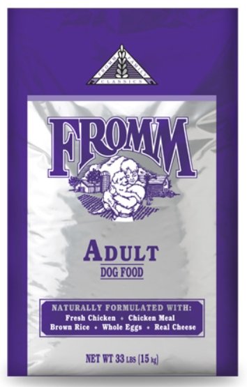 Fromm classic 2025 mature dog food