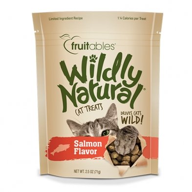 Fruitable Wildly Natural Cat Treat Salmon Flavor 2.5 oz - Natural Pet Foods