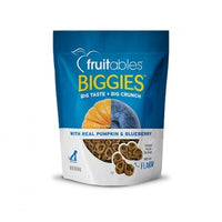 Fruitables Biggies Big Taste + Crunch With Real Pumpkin & Blueberry 16 oz - Natural Pet Foods
