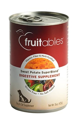 Fruitables - Digestive Supplement for Dogs & Cats - Natural Pet Foods
